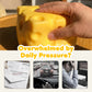 📢📢40% OFF !! ⏰Giant Cheese Stress Toy – Therapeutic Relief with Satisfying Squeeze! ✨