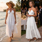 📢📢BIG SALE!!⏰Halter Neck Backless Tiered Maxi Dress