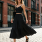 📢📢BIG SALE!!⏰High Waist A-Line Skirt and Cami Top Set