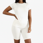 📢📢Big Sale Now On!⏰Women's Sports Top & Shorts 2-Piece Set