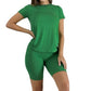 📢📢Big Sale Now On!⏰Women's Sports Top & Shorts 2-Piece Set