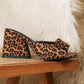 📢📢BIG SALE!!⏰Square Toe Leopard Slip-On Heeled Sandals