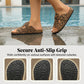 📢📢BIG SALE !!⏰Leopard Print Buckle Platform Slippers