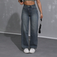 👖 30% OFF NOW! 🔥 Women's High-Waisted Straight Leg Denim Jeans – Flattering Fit, Comfortable Stretch & Versatile Everyday Style ✨