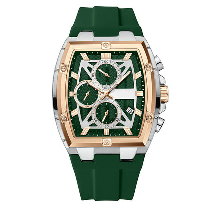 📢📢50% OFF ⏰💡Designed in the USA💡Modern Barrel-Shaped Case Watch for Men