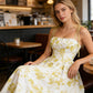 📢📢50% OFF ⏰💡Designed in the USA💡 Women's Floral Print Tie-Strap Midi Dress – Flattering Fit, Lightweight & Perfect for Spring & Summer ☀️