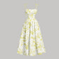 📢📢50% OFF ⏰💡Designed in the USA💡 Women's Floral Print Tie-Strap Midi Dress – Flattering Fit, Lightweight & Perfect for Spring & Summer ☀️