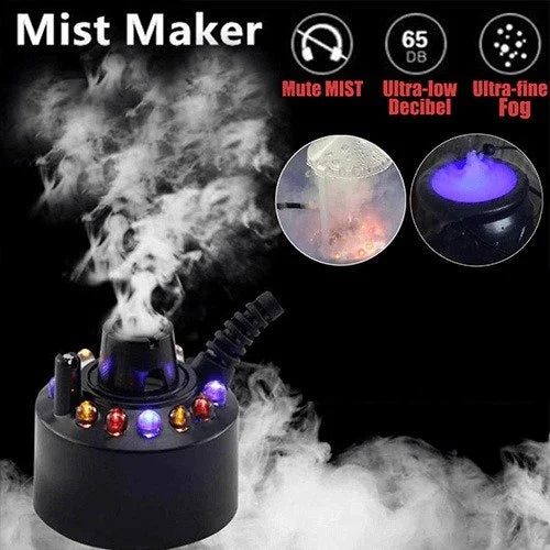 📢📢BUY 1 GET 1 FREE !! ⏰ 12 LED light Ultrasonic Mist Maker Fogger