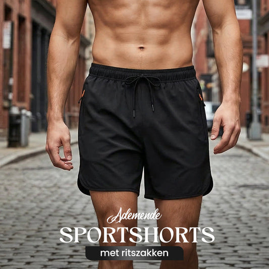 📢📢40% OFF !!!⏰Breathable athletic shorts with zippered pockets🌊5 pieces for only $69.99💪
