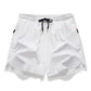 📢📢40% OFF !!!⏰Breathable athletic shorts with zippered pockets🌊5 pieces for only $69.99💪