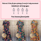 📢📢50% OFF !!!⏰New Style Round Neck Casual Women's Retro Printed Loose Long Skirt