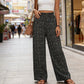 📢📢40% OFF !!!⏰⏰Women's Smocked High Waist Wide Leg Pants👖
