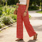 📢📢40% OFF !!!⏰⏰Women's Smocked High Waist Wide Leg Pants👖