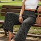 📢📢40% OFF !!!⏰⏰Women's Smocked High Waist Wide Leg Pants👖