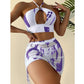 📢📢37% OFF !!!⏰🏖️Women's Ruched 3-Piece Bikini Set