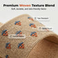 Lightweight All-weather Linen Slippers With Thick Soles