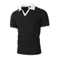 📢📢40% OFF !! ⏰ Men's Short Sleeve Knit Shirt— Free Shipping For Two Pieces