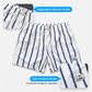 📢📢40% OFF !!!⏰Men's Striped Quick-Dry Lightweight Beach Shorts