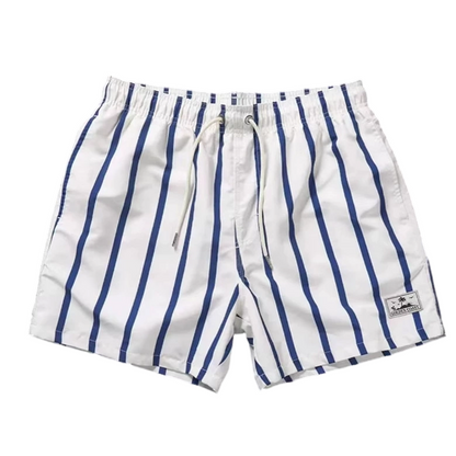 📢📢40% OFF !!!⏰Men's Striped Quick-Dry Lightweight Beach Shorts