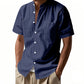 📢📢30% OFF !!!⏰Men's Casual Button-Down Short Sleeve Shirt