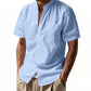 📢📢30% OFF !!!⏰Men's Casual Button-Down Short Sleeve Shirt