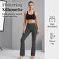 Sculpting High Waist Flared Pants