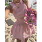 🌷Special Price Only ￡17.99!!🌷Sleeveless Gingham Smocked Mini Dress— Free Shipping For Two Pieces