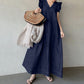📢📢40% OFF !!!⏰Boho Style Denim Look Maxi Dress