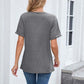 📢📢40% OFF !! ⏰Women's V-Neck Short Sleeve Casual T-Shirt