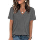 📢📢40% OFF !! ⏰Women's V-Neck Short Sleeve Casual T-Shirt