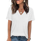 📢📢40% OFF !! ⏰Women's V-Neck Short Sleeve Casual T-Shirt