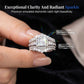 👑✨ Women's Princess Cut Cubic Zirconia Filled Ring 💍