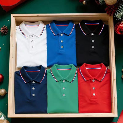 📢📢40% OFF !!!⏰Men's Classic Short-Sleeve Collared Shirt Set
