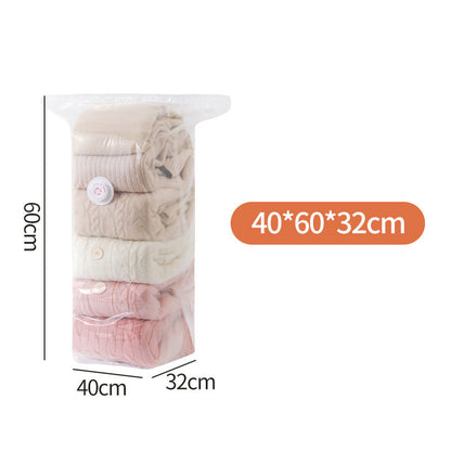 📢📢40%  OFF !! ⏰💞50K+ SOLD! Vacuum Bag – Press to seal, waterproof & space-saving. Tidy closet – grab yours! ✅