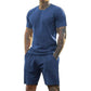 Men's Athletic T-Shirt & Shorts 2-Piece Set 💪 The Ultimate Men's Fitness Set🏋️‍♂️