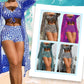 📢📢30% OFF !! ⏰Women's 3-Piece Geometric Print Swimwear Set
