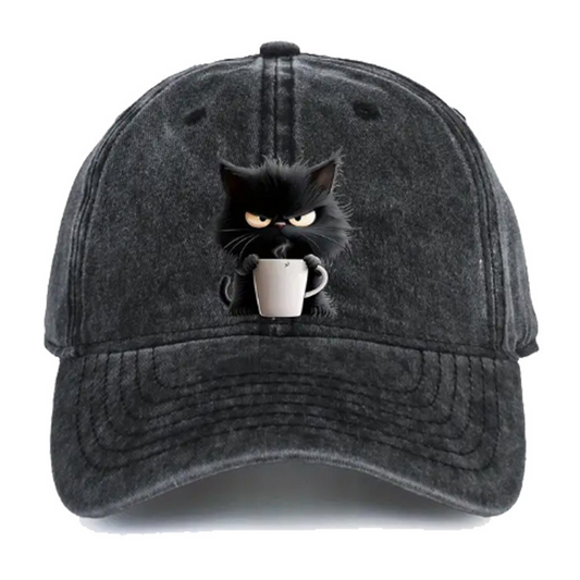 📢📢40% OFF !! ⏰Cute Black Cat Vintage Baseball Cap