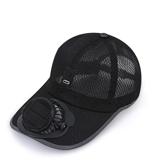 📢📢40% OFF !! ⏰Breathable Baseball Cap with Solar Fan