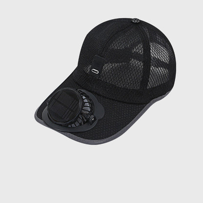 📢📢40% OFF !! ⏰Breathable Baseball Cap with Solar Fan