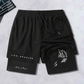 Men's 2-in-1 Faith & Fitness Athletic Shorts