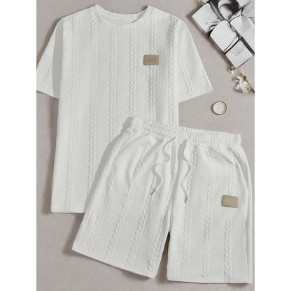 📢📢40% OFF !! ⏰Men’s Casual Solid-Color Two-Piece Loungewear Set