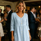 📢📢30% OFF !! ⏰Women's Casual V-Neck Button-Down Linen Midi Dress