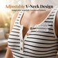 📢📢40% OFF !! ⏰Women's Striped Bodycon Tank Dress