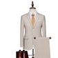 📢📢60% OFF !! ⏰Men's 2-Piece Modern Fit Business Suit Set