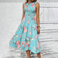 📢📢36% OFF !! ⏰Women’s Sleeveless Floral Print Casual Dress