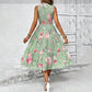 📢📢36% OFF !! ⏰Women’s Sleeveless Floral Print Casual Dress