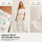 📢📢40% OFF !! ⏰Summer Bohemian Beach Slit Maxi Dress