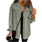 📢📢30% OFF !! ⏰Women's Raw Edge Ripped Denim Jacket
