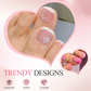 📢📢30% OFF !! ⏰Press On Toe Nails for Women