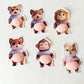 📢📢40% OFF !! ⏰3D Animal Belly Sticker